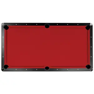 Championship  7 ft. Saturn II Billiard Cloth Pool Table Felt, Red