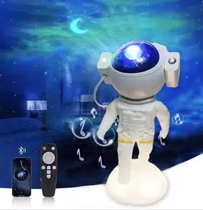 AMYTHYLLA Astronaut Star Nebula Ceiling Projector Lamp - 8 Modes, Remote Control, 360° Adjustable LED Decor Gift for Kids, Galaxy Starry Projector Decor, Astronaut Projector Projector