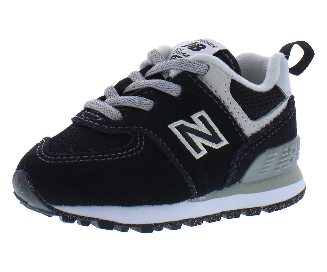 New Balance 574 Core Unisex Fit Classic Sneaker - Infant/Toddler Walking Sneakers with Elastic Band for Steadier Steps, 2 - 3 Years