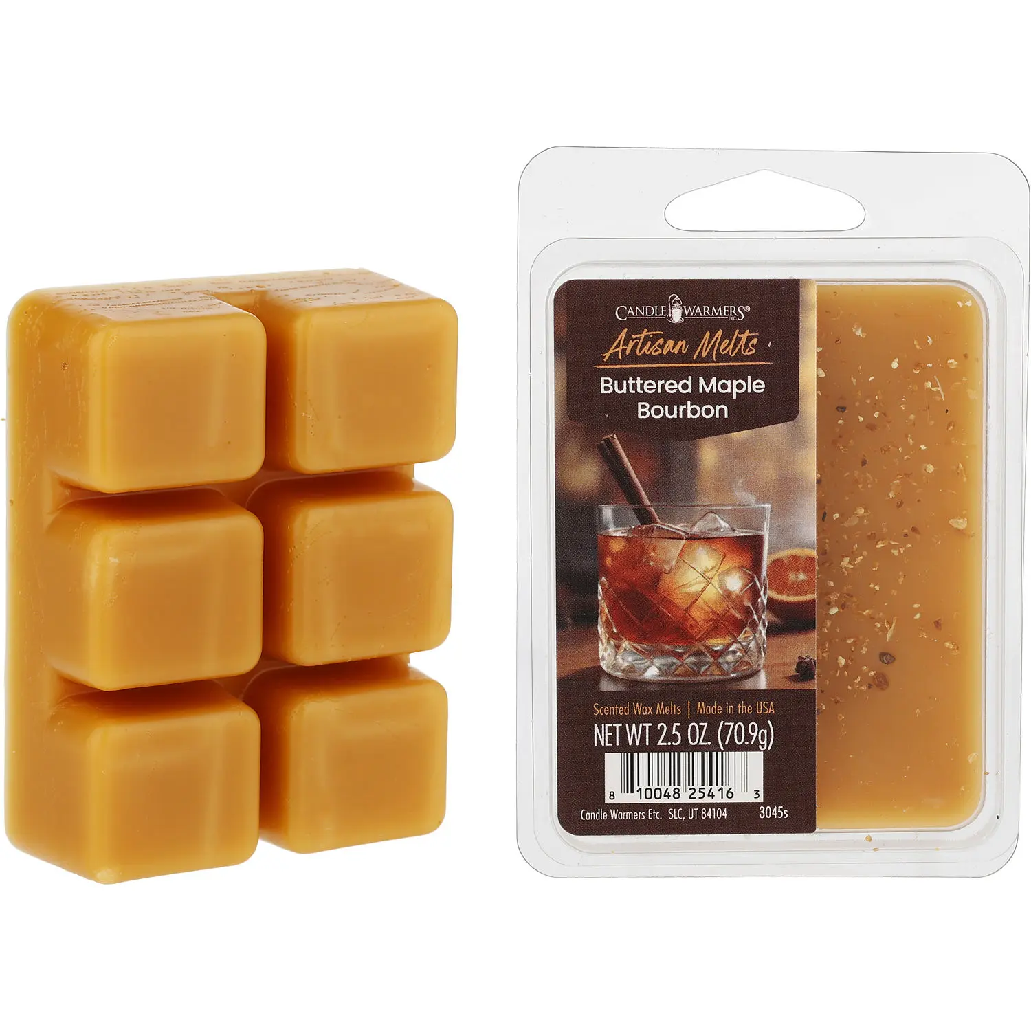 Candle Warmers Buttered Maple Bourbon By Candle Warmers Soy Blend Wax Melts (Artisan Collection) For Unisex Candle Warmers Buttered Maple Bourbon By Candle Warmers Soy Blend Wax Melts (Artisan Collection) For Unisex