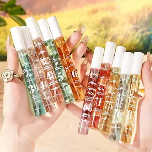 Limited Edition Summer Brazilian Perfume Spray Set, Floral & Fruity Scents, 10 Bottles, Natural Fresh Scent, Ideal for Travel, Home, Office Use