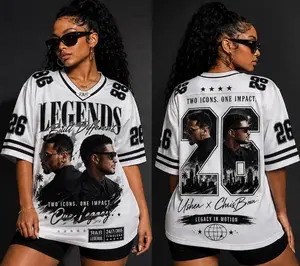 Custom Jersey,Concert Jersey, Personalized Name and Number Shirt, Raymond and Brown Tee, Hip Hop Fan Apparel