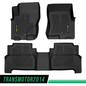 Fit For 2008-2021 Nissan Frontier Crew Cab Floor Mats Liners Set All Weather TPE Upgraded Version