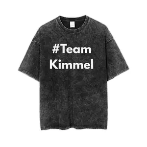 Jimmy Kimmel Vintage Bootleg Tee, #Team Kimmel Shirt, 90s Rap Tee Style, Talk Show Host Graphic, Crew Neck T-Shirt, Short Sleeve, Unisex Vintage Top, Streetwear Style