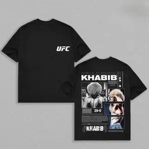 [ 🎉 Sale Up To 50%] KHABIB NURMAGOMEDOV TEE, Dagestan The Eagle UFC, MMA Graphic Tee, UFC MMA Shirt, Gym Wear, Gift for Fighters, Sports Apparel