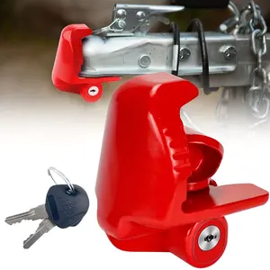 Anti-Theft Trailer Hitch Lock, Durable Metal Construction, Easy Installation, Suitable for Cars, Yachts, Rvs, Vehicle, Security Accessory