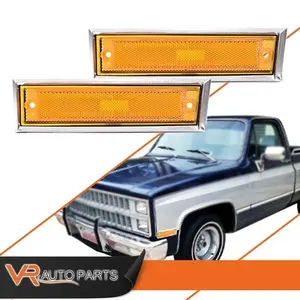 Amber Front Bumper Side Marker Light Fit For Chevy Blazer GMC Jimmy C/K R Truck