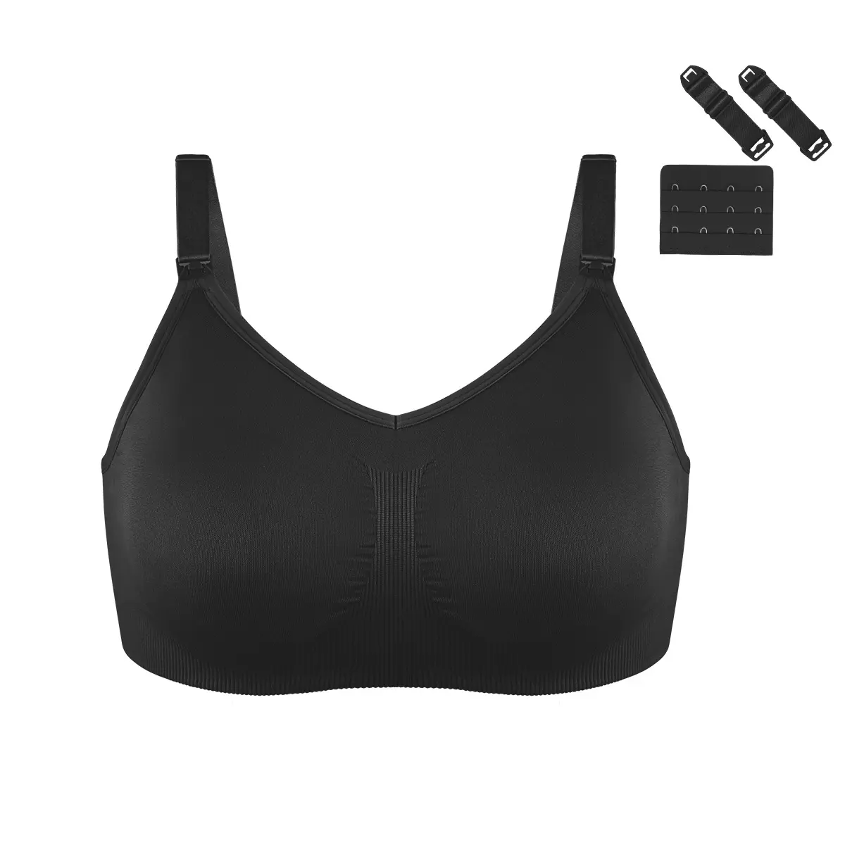 HSIA ComfyCare Seamless Full Coverage Wireless Removable Padded Nursing & Maternity Bra HSIA ComfyCare Seamless Full Coverage Wireless Removable Padded Nursing & Maternity Bra