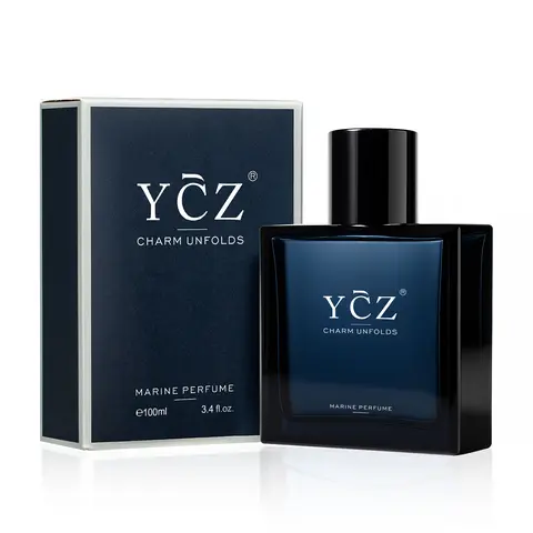 [YCZ] Midnight Marine Perfume | 3.4 fl oz / 1.7 fl oz EDP | Aromatic Marine Fragrance | Magnetic & Sensual, Long-Lasting for Dates and Everyday Wear, Inspired by the Effortless Attraction That Naturally Draws People Closer