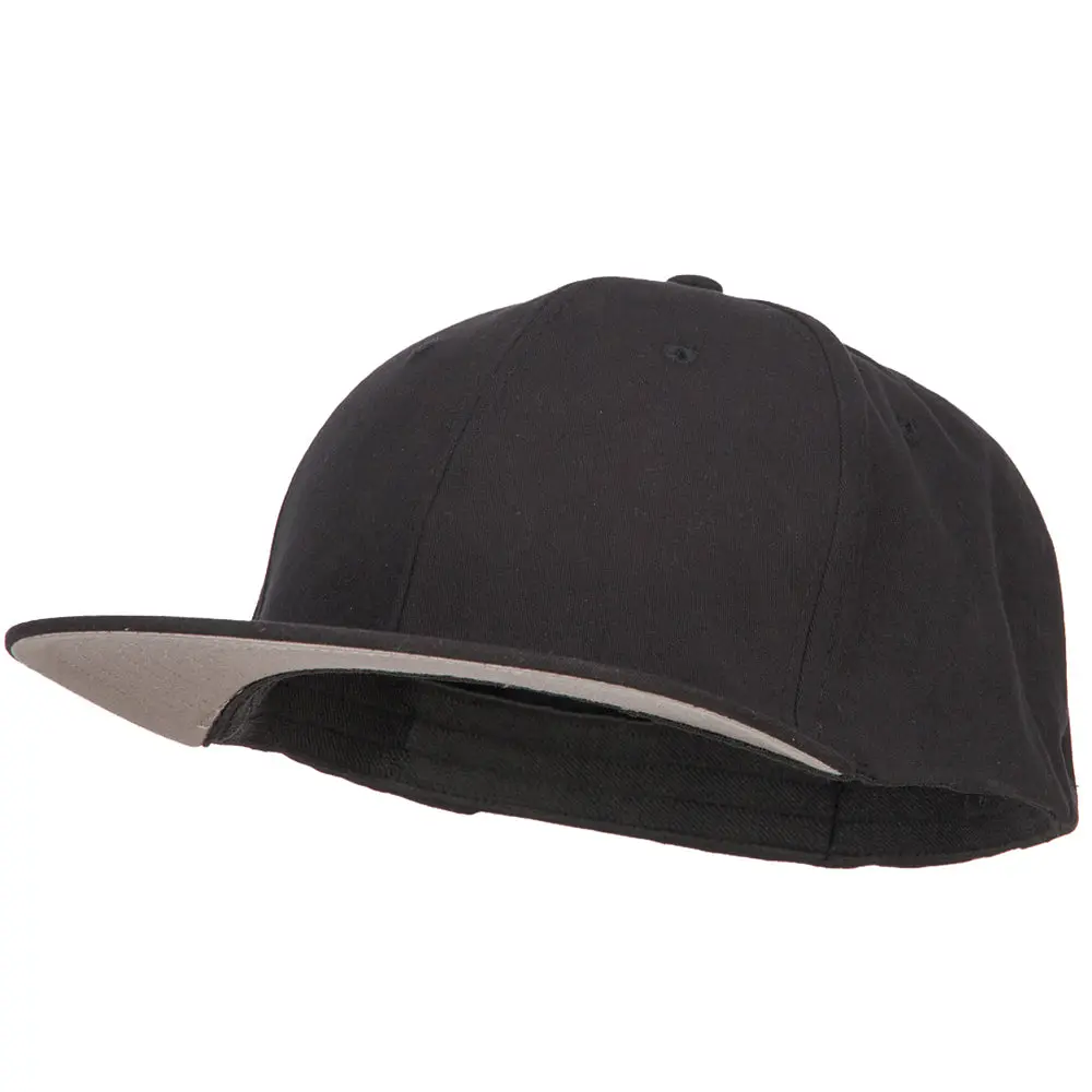 Big Size Flat Bill Stretchable Fitted Cap