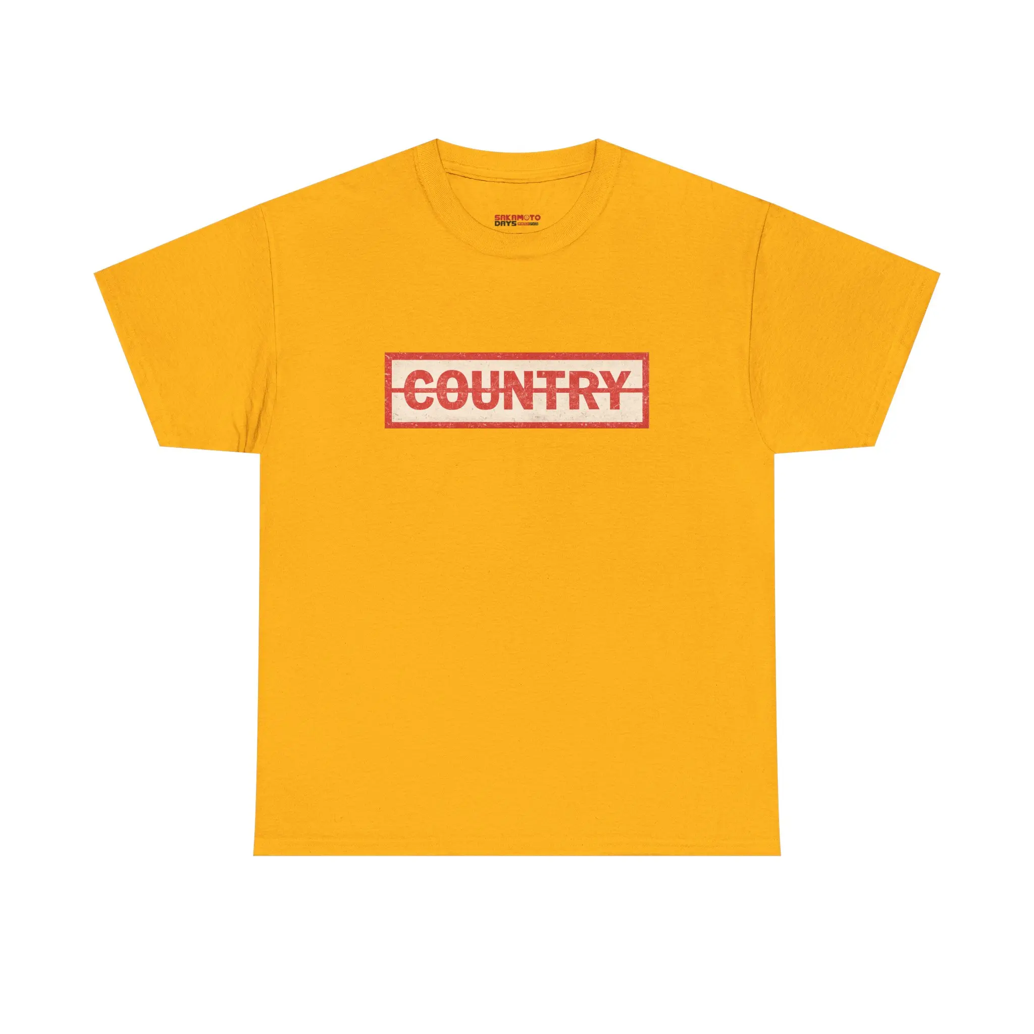 Sakamoto Days Country Box Logo Tee