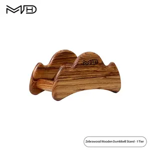 High-End Mdh Brand Wooden Dumbbell Rack, Home Gym, Home Exercise, Body Weight Training, Scientific Fitness Tool, Men & Women, Gift Choice