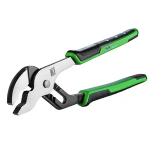 #SpringGlowUp SK 10-Inch Groove Joint Pliers, Water Pump Pliers, Premium CR-V Steel Construction, V-Jaw with Comfortable Grips
