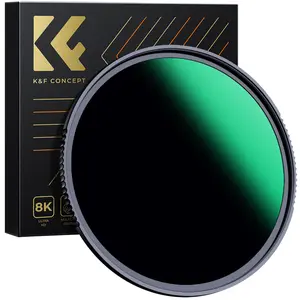 【K&F CONCEPT】 ND1000 (10-Stop Fixed Neutral Density) ND Filter with 28 Multi-Coated Optical AGC Glass Waterproof Camera Lens Filter- for Long Exposure Photography (Nano-X Series)