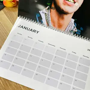 2026 Calendar, Green Vibes Inspired, Reggaeton Aesthetic Decor Gift