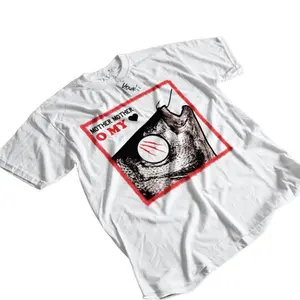 Women's Mother Mother O My Heart Round Neck Short-Sleeve Spandex T-Shirt, Indie Band Graphic Tee, Alt Aesthetic Streetwear Unisex Music Fan Top with Great Fit