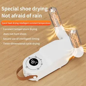110V/220V Electric Shoes Dryer Portable Foldable Smart Heater Deodorizer Dehumidifier Shoe Drying Machine Foot Warmer