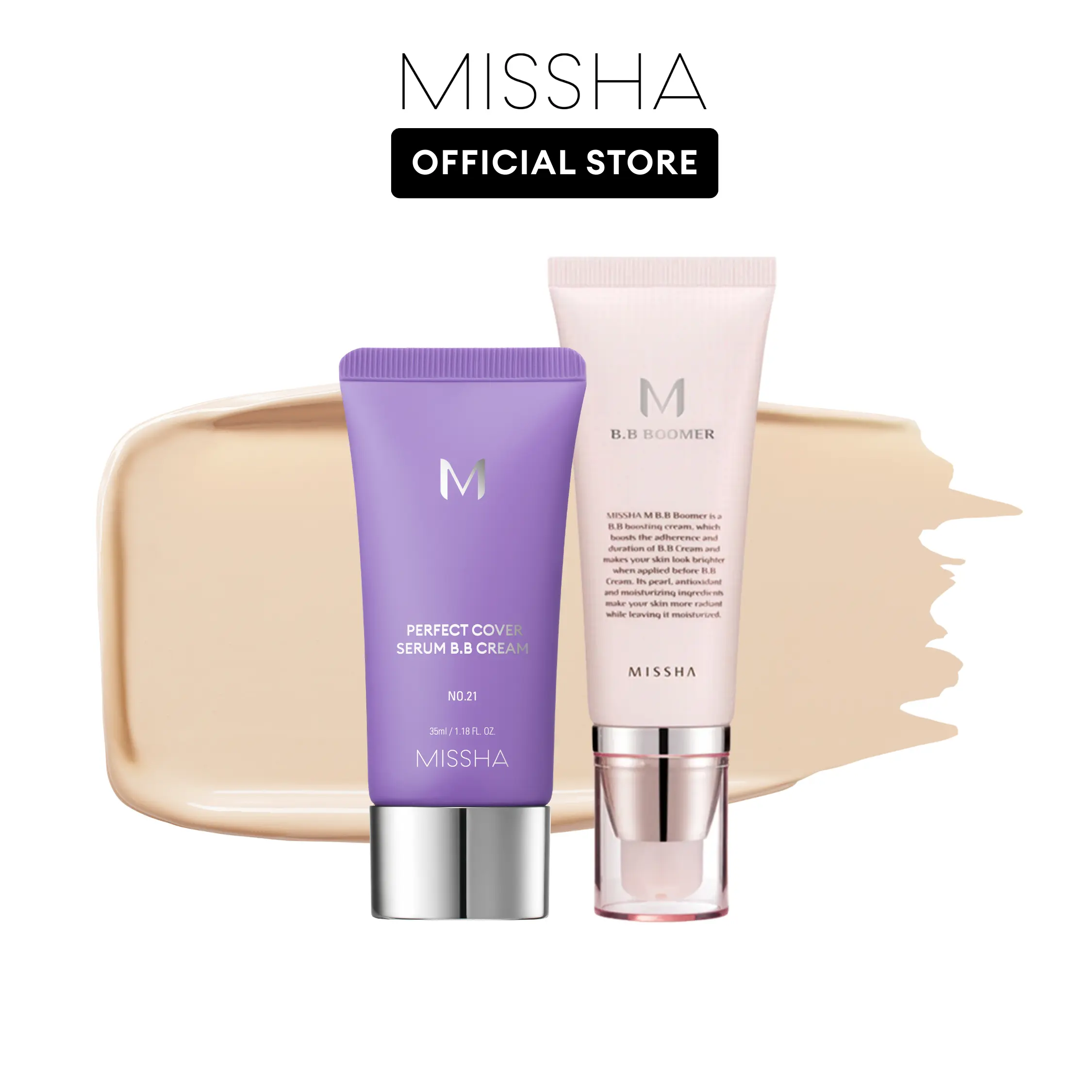 #21 Light Beige + BB Boomer