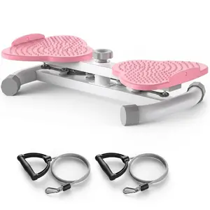 Waist Twister Exercise Board, Heavy Duty Core Workout Equipment with Handles, Quiet Balance Trainer for Home Gym, 300 lbs Capacity