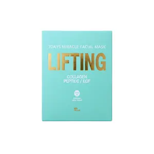 R828 Pack Lifting Face Mask Instant Lifting & Glowing Face with Hydrolyzed Collagen and EGF Peptide