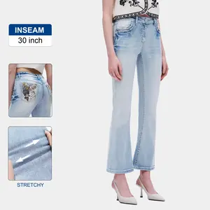 Low Rise Bootcut Jeans