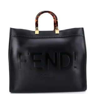 Pre-owned FENDI Leather Tote Bags REBAG Sunshine Shopper Tote Large by Rebag