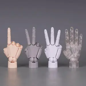 New 10.5cm Human Hand Model With Movable Finger Joints 1:2 Simulation Palm  Desktop Ornamenttoy Twisted Egg Surprise Blind Box