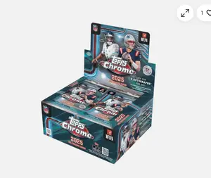 2025 Topps Chrome Football Jumbo Hobby Box