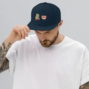 Broken Bear Broken Bear Snapback Hat with Unique Design and Comfortable Fit