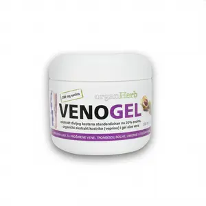 OrganHerb VenoGel 4 oz - Horse Chestnut Gel for Vein Health and Circulation Support