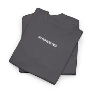 Big Timer Embroidered T-Shirt, Charcoal