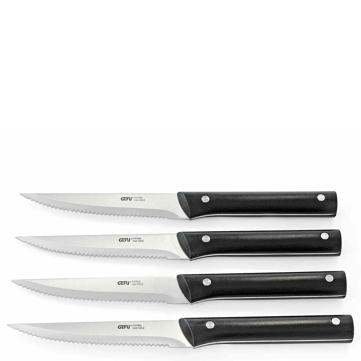 GEFU Steak knife BBQ, 4 Piece