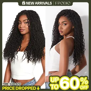 Frodio Veralux™ Fiber Boho Twist Curly Wig 13x6 Pre-Cut Lace Front | Glueless Ready to Wear #summervibes