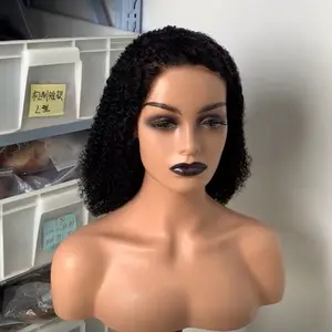 Glueless Lace 13x4 250 Density - Synthetic Full Machine Wig