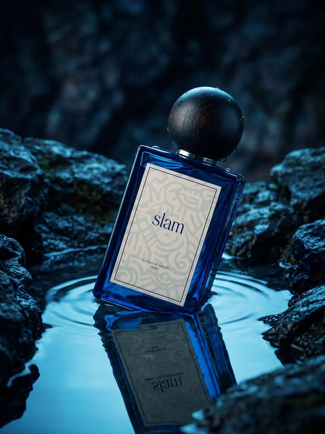 Pulse X | Extrait de Parfum Cologne for Men 50ml | SLAM Fragrances  | Long Lasting Fresh Citrus Woody Fragrance with Apple, Bergamot & Amberwood | Luxury Men's Perfume Gift