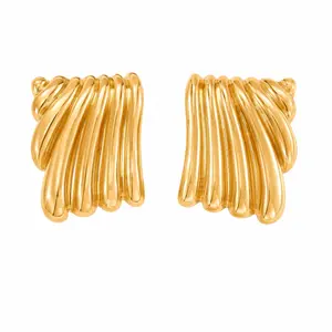 Farimah 18K Gold Plated Earrings