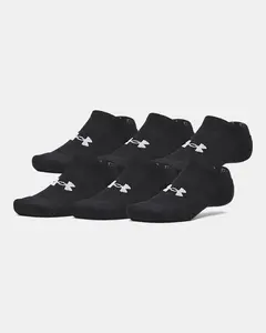 Under Armour Performance Cotton Unisex 6-Pack No Show Socks