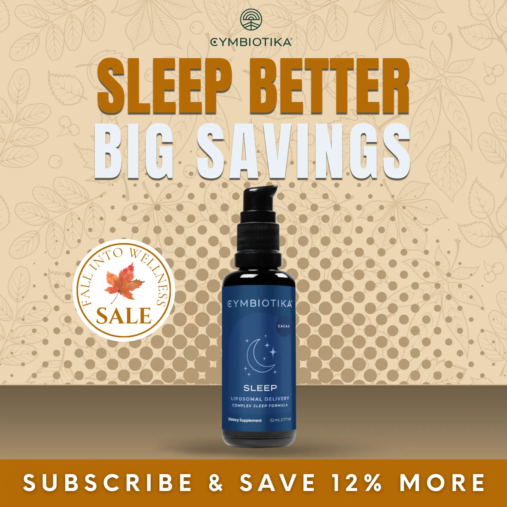 Liposomal Sleep Complex | 12-Pumps | Deep, Restful Sleep & Calm Nervous System | No Morning Grogginess | Melatonin, GABA, L-Theanine & Magnesium | 12-Ingredient Formula | Vitamin D3, B6 & B5 | Plant-Based | Third-Party Tested