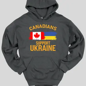 Canadians Support Ukraine Hoodie