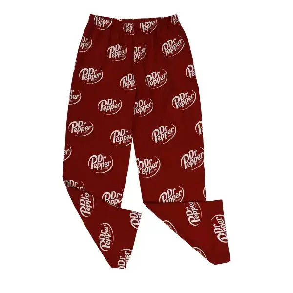 Dr Pepper Lounge Pajama Pants – Cozy Sleepwear for Soda Lovers