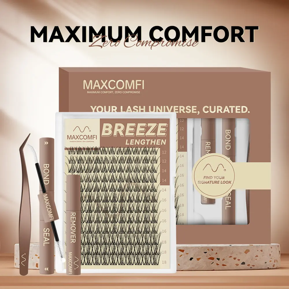 Maxcomfi Lengthen Breeze-Dd curl , Spider Lashes , Kim K Lashes , Maddy lashes, Summervibes