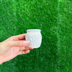 Engove Tequilero Relieve Tarrito Arena Blanco Sets. (Cielito Lindo).