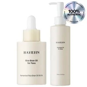 Hajeyin RiceFila Oil Toner (5.28 oz) and Hajeyin Rice Bran Body Oil (6.76 fl oz)