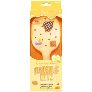 CALA Bristle Bitz Charm Hair Brush - Yellow