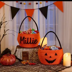 Personalized Halloween Basket