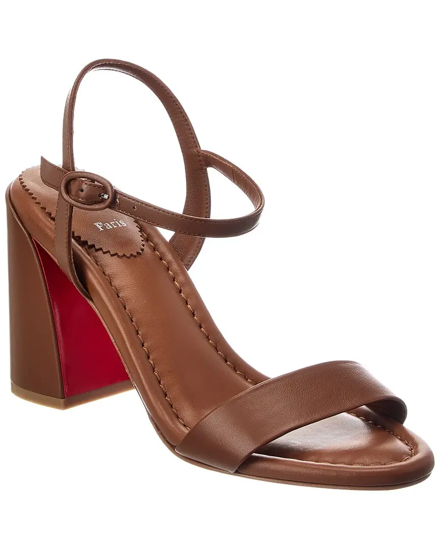 Christian Louboutin Jane 85 Leather Sandal
