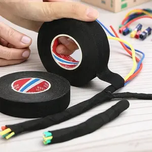 High Temp Flame Retardant Electrical Insulation Tape - Waterproof, High Temperature Resistant, High Adhesive, Strong Adhesive, Tear-Resistant Industrial Grade Tape for Wire Wrapping, Circuit Repair & Cable Bundling