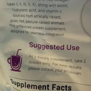 Product Review of Micro Ingredients Multi Collagen Peptides Powder - Hydrolyzed Protein Peptides (Type I,II,III,V,X) with Hyaluronic Acid, Biotin & Vitamin C Unflavored from 🦢**🦢