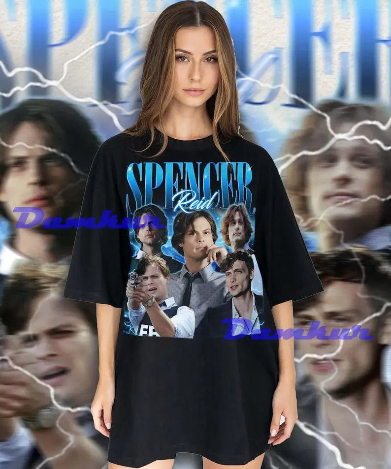 Spencer Reid Shirt, Spencer Reid Tshirt, Spencer Reid Fan Tees