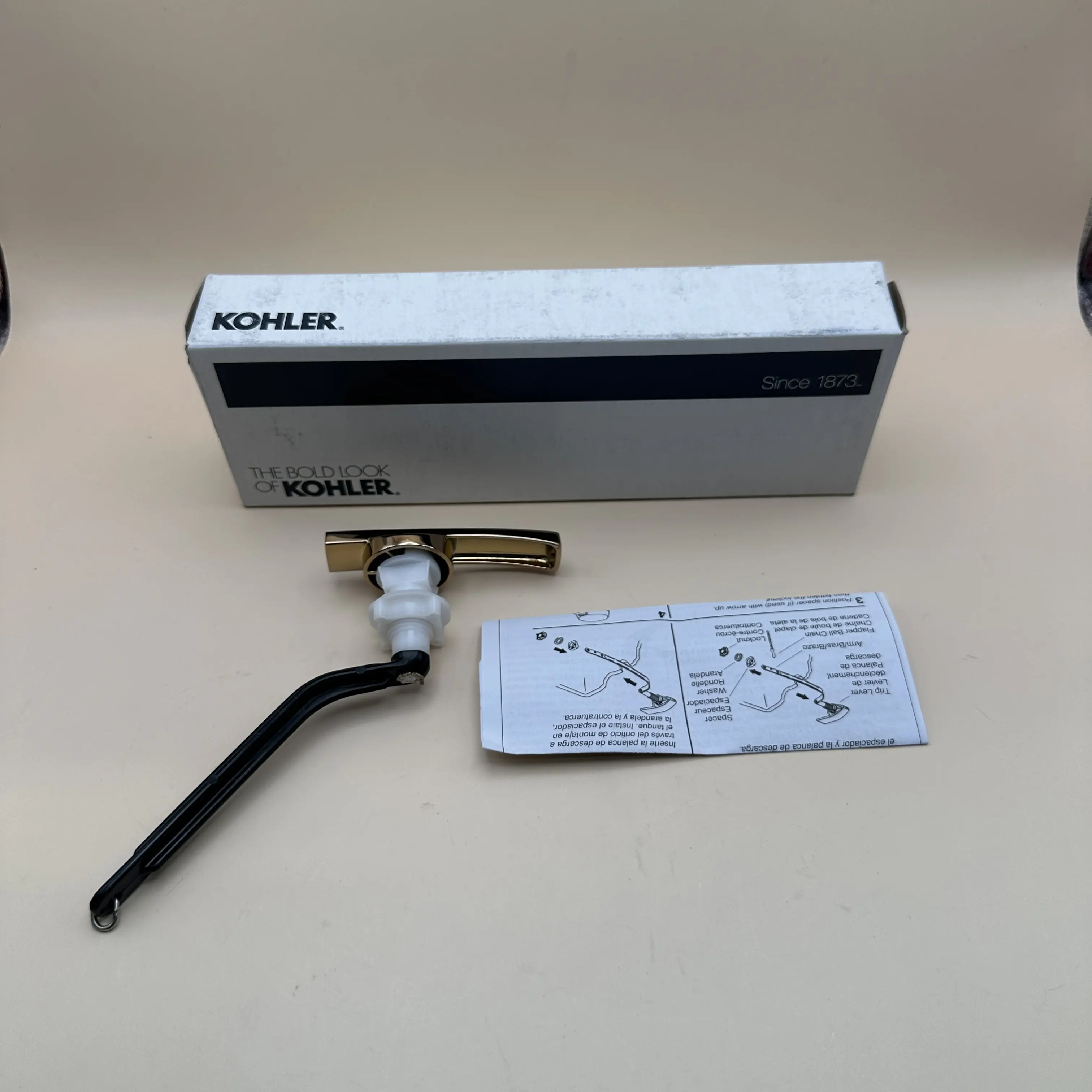 Kohler 9379-RGD Wellworth Highline Trip Lever Vibrant Polished Rose Gold
